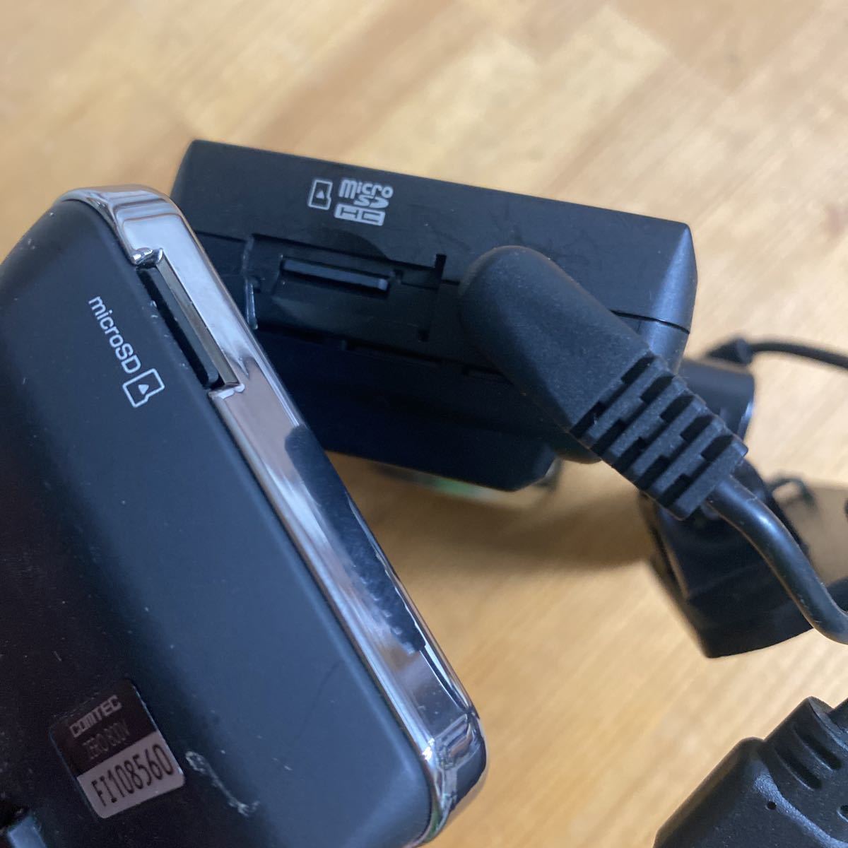 コムテック ZERO 800V レーダー HDR-251GH ドラレコ ジャンク 通電しますが起動の仕方がわかりませんおまけです