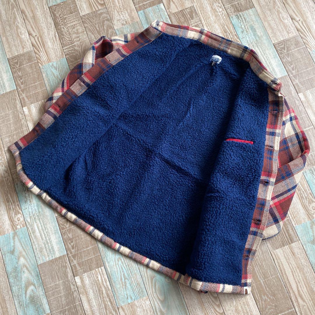 A BATHING APE ア ベイシング エイプ ラブジェネ チェック CPO A BATHING APE ア ベイシング エイプ ラブジェネ チェック CPO