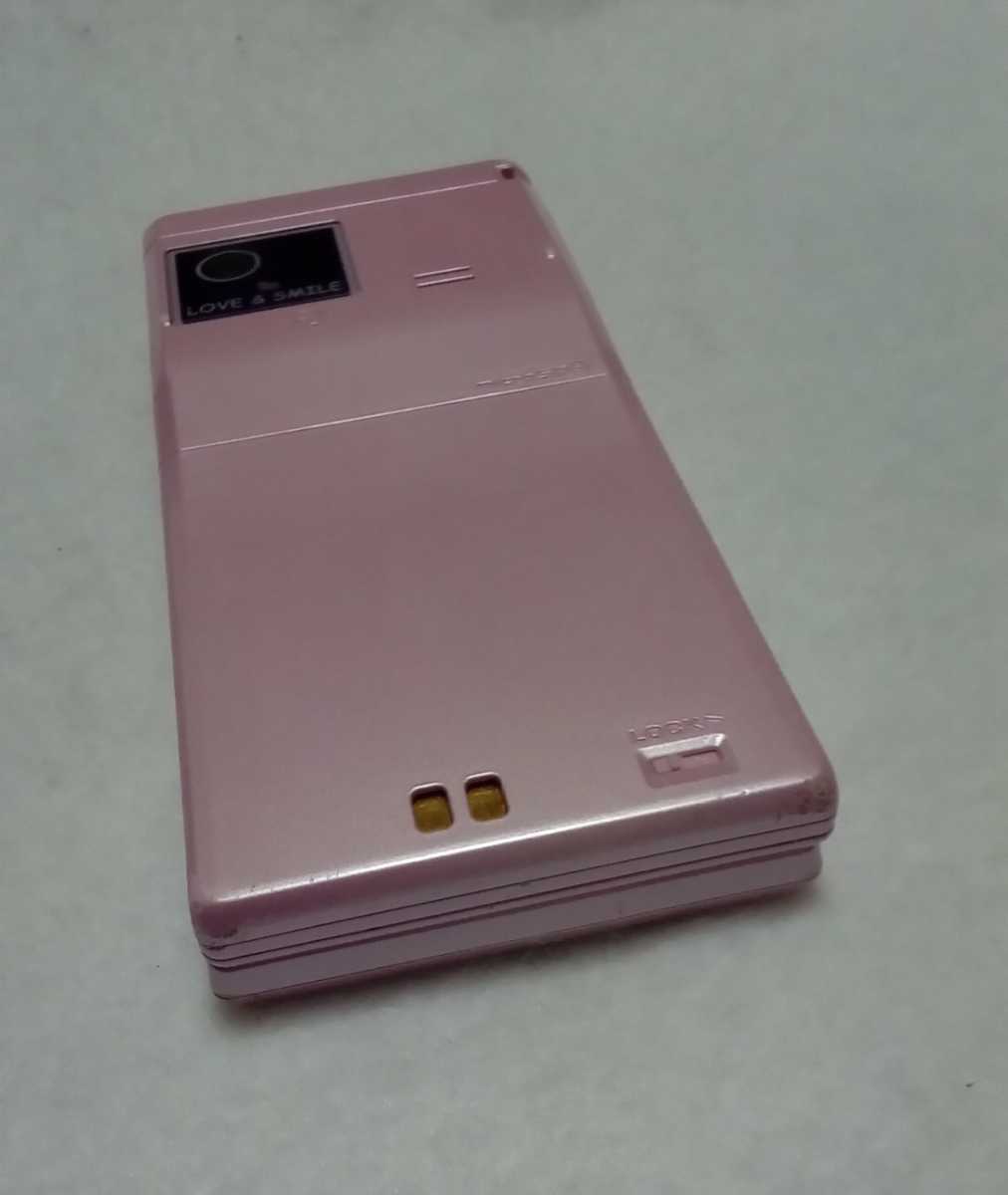 docomo F-06D ドコモ 携帯電話 ガラケー ハッピーピンク f06d 2022春大