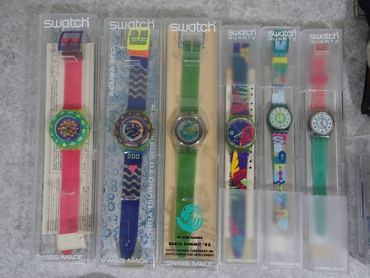 大特価放出!Swatch スウォッチ まとめ売り ジャンク コレクション