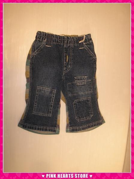 新品キッズ◇F.O KIDS（エフオーキッズ）ハーフデニムパンツ 100cm_画像1