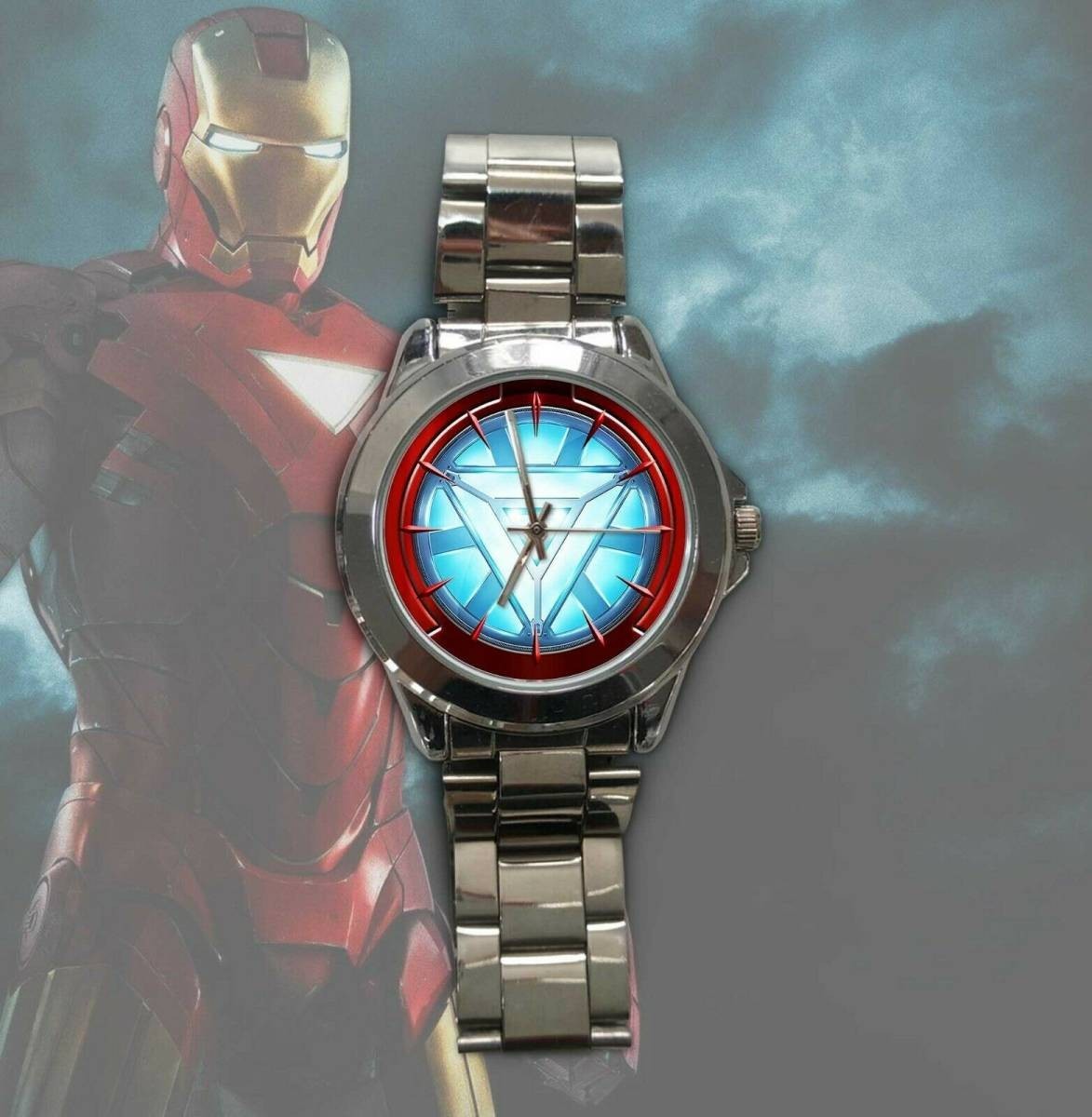  abroad limited goods postage included Avengers end game Ironman a- clear kta- wristwatch 3