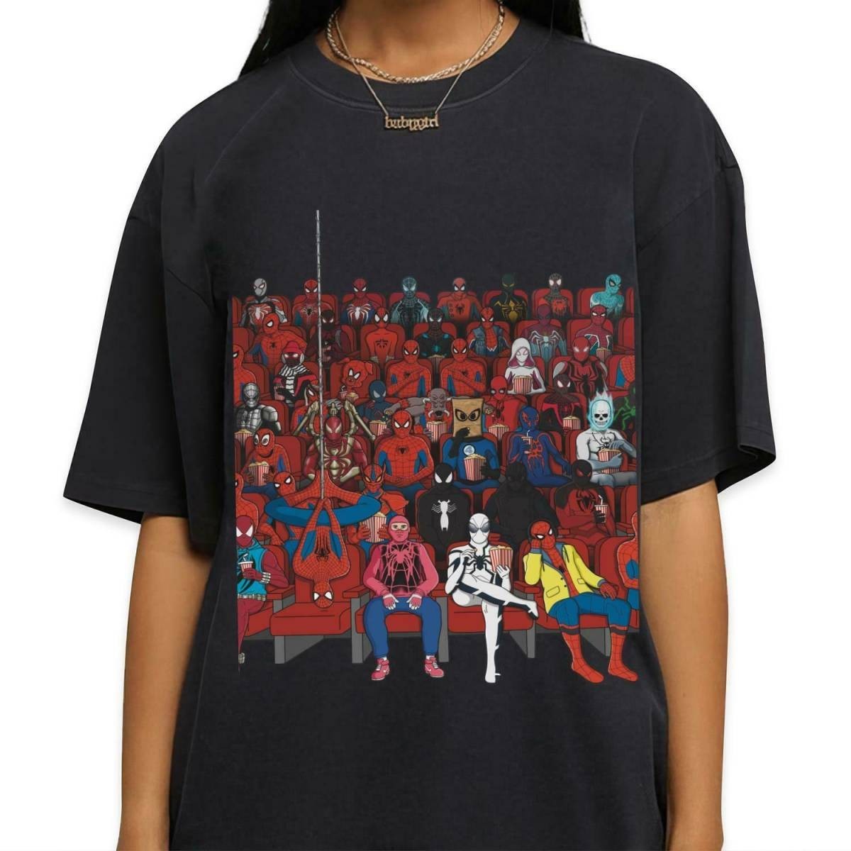 海外　限定品　スパイダーマン ノーウェイホーム アベンジャーズ　シャツ　サイズ各種 17
