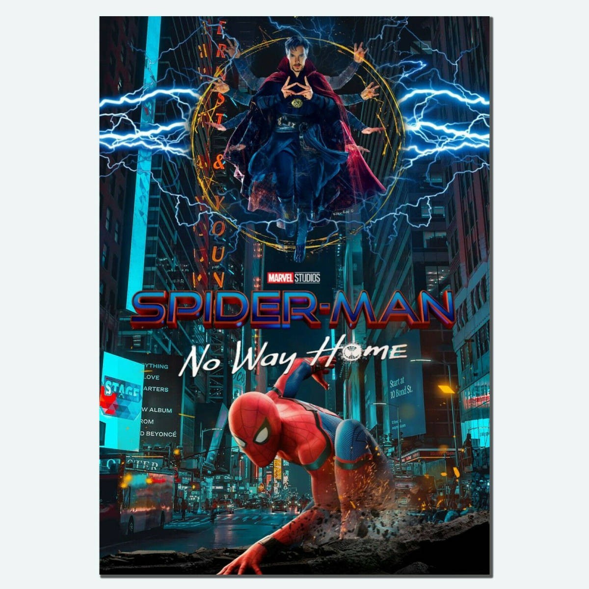 海外　限定品　スパイダーマン ノーウェイホーム アベンジャーズ　ポスター　4