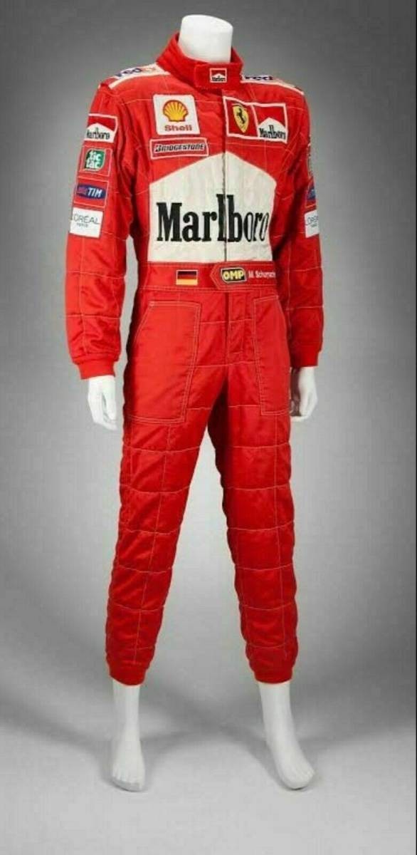 【10％OFF】 Schumacher Michael 　ミハエル・シューマッハ　F1　レーシングスーツ　F1 海外　限定品　送料込み 2001 サイズ各種 　 F1