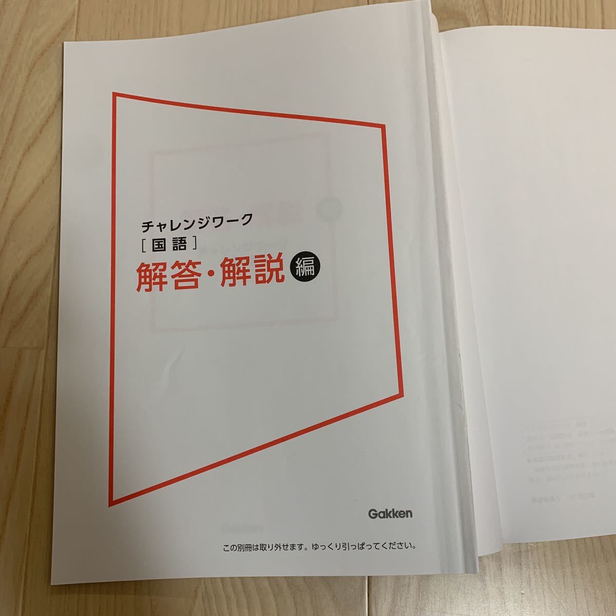 未記入・美品★学研Gakken★チャレンジワーク 国語★～高校3年夏までの振り返り学習★大学受験_画像5