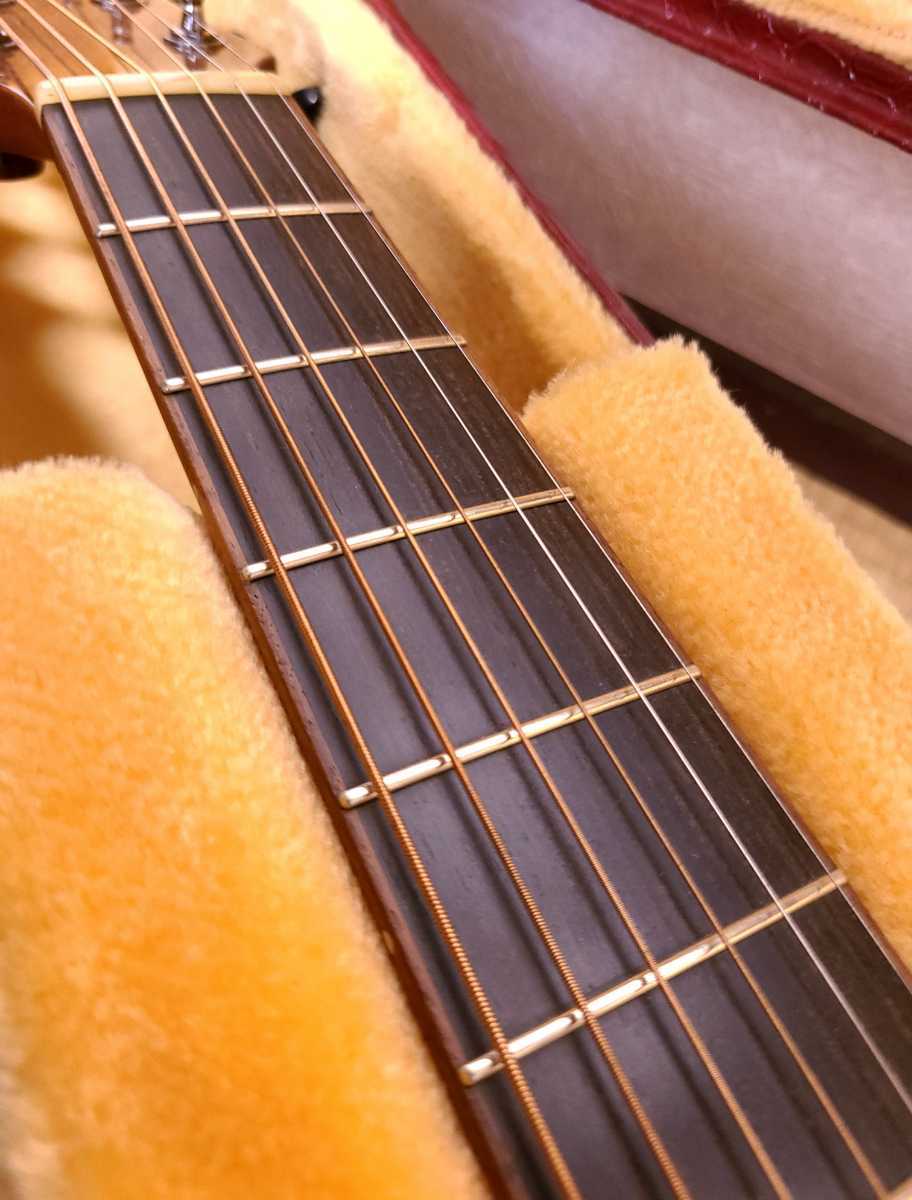 極美品 Yokoyama Guitars ヨコヤマギターズ AR-WH 信州産ハンドメイドギター L.R.BAGGS/Anthem ピックアップ  専用ハードケース付き