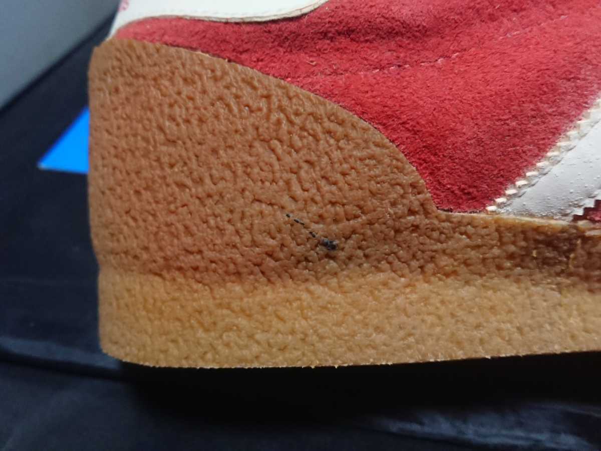 アディダス モントリオール 赤 バックスキン サイズ28.0cm 未使用 箱付き adidas MONTREAL_ゴム部に小さい汚れあります