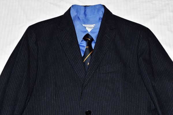 *Luciana Di Martina* Italy made ru Cheer -noti maru tina# sincerity . clean feeling . exist navy stripe # impression well is seen adult man . select suit 52