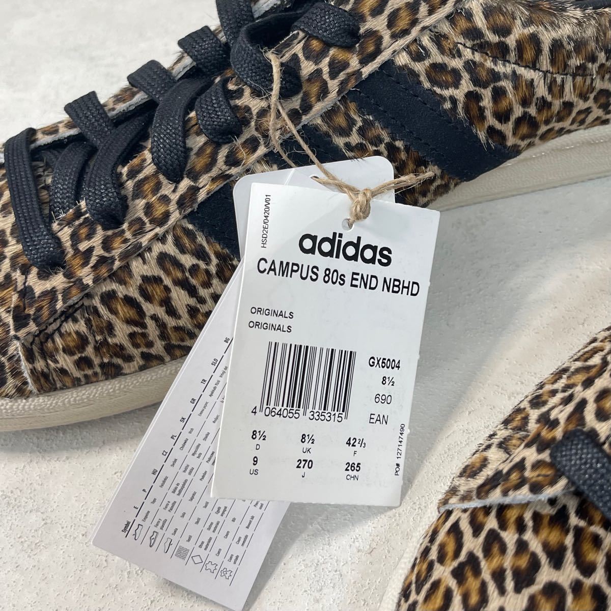 アイテム勢ぞろい 28.5cm END. ADIDAS NEIGHBORHOOD CAMPUS tdh