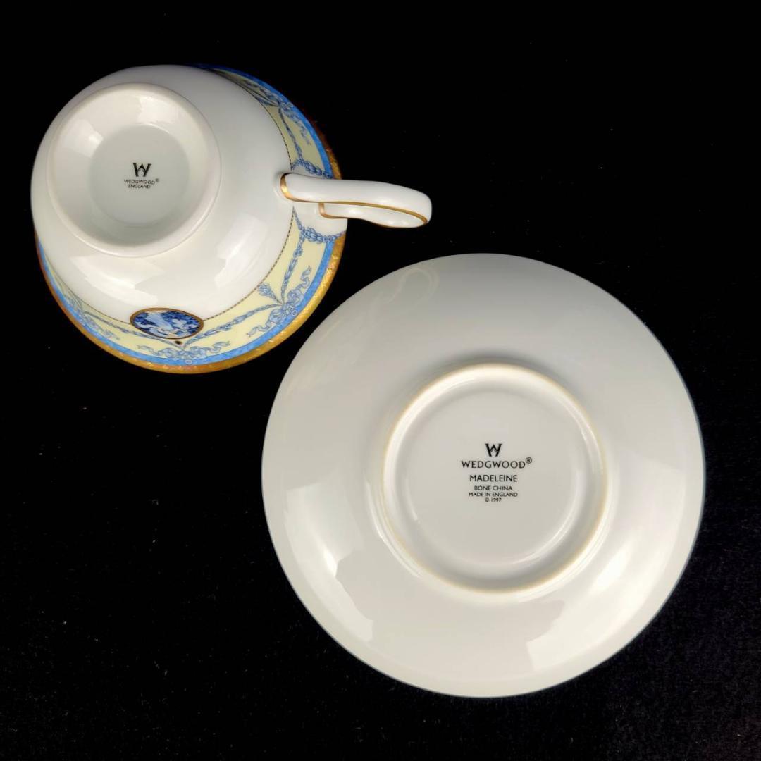 希少 ウェッジウッド WEDGWOOD マデリン MADELEINE 金彩 カメオ カップ