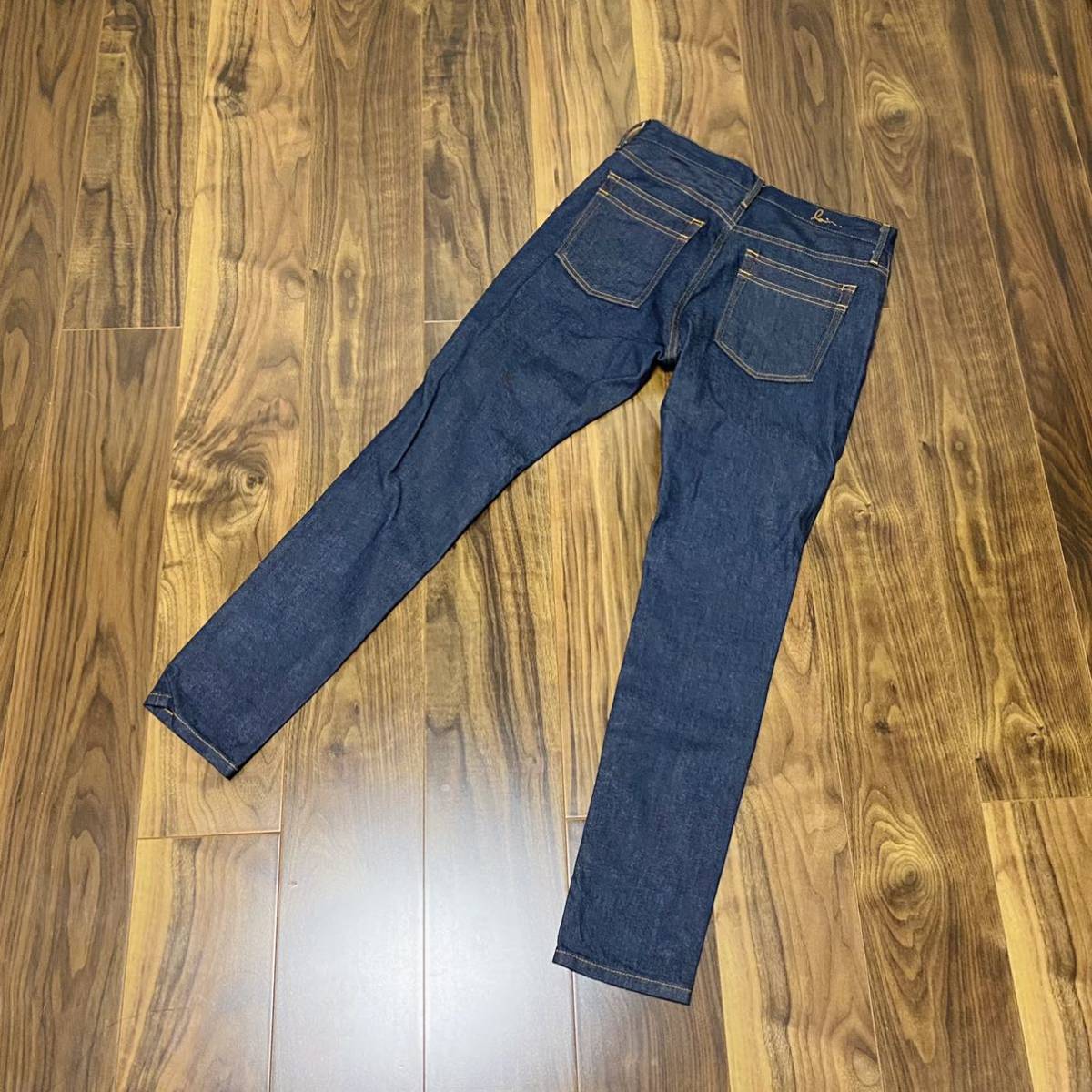 loin slim denim washed BLUE 井川遥 デニム ブルー デニムパンツ loin