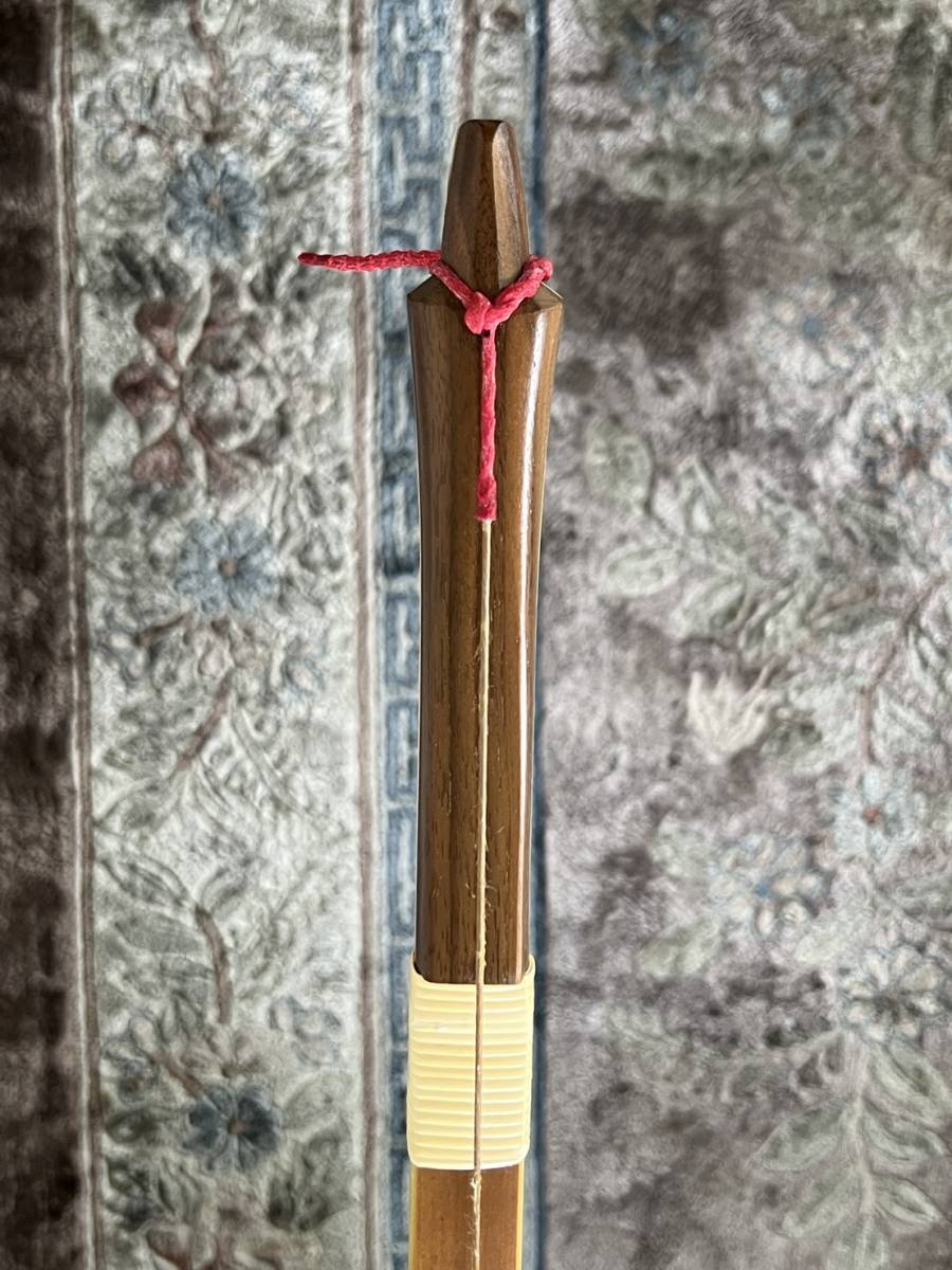 楠見蔵吉 四寸伸 竹弓(カーボン入り) 17キロ NO.1 弓道