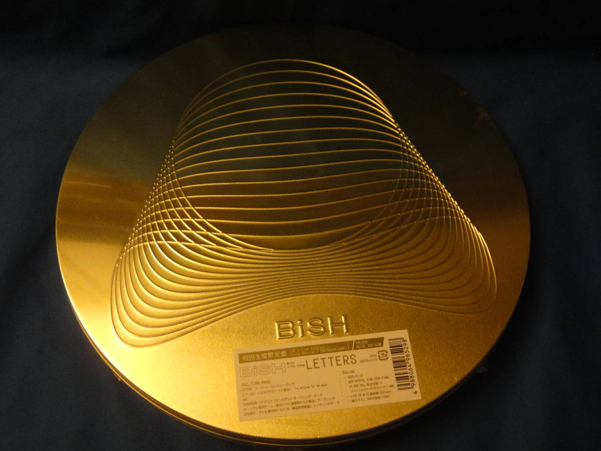 CD Bish ☆ LETTERS (初回生産限定盤)(Blu-ray Disc付) GOLDEN METAL