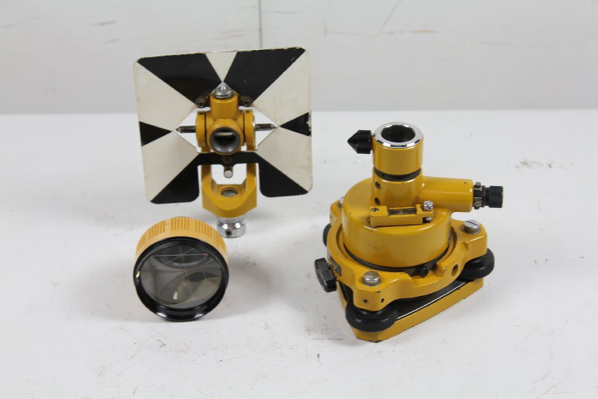 TOPCON EDM ACCESSORIES 3 1素子 プリズム ターゲット 反射 ミラー