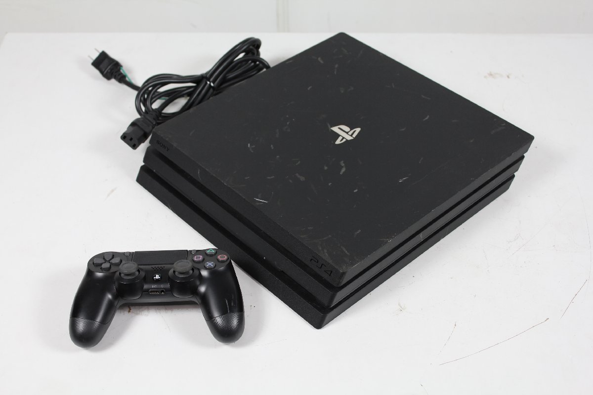 PS4 本体 SONY PlayStation4 Pro CUH-7000B 1TB プレイステーション4 プレステ4 CUH-ZCT2J コントローラー デュアルショック4 【保証品】
