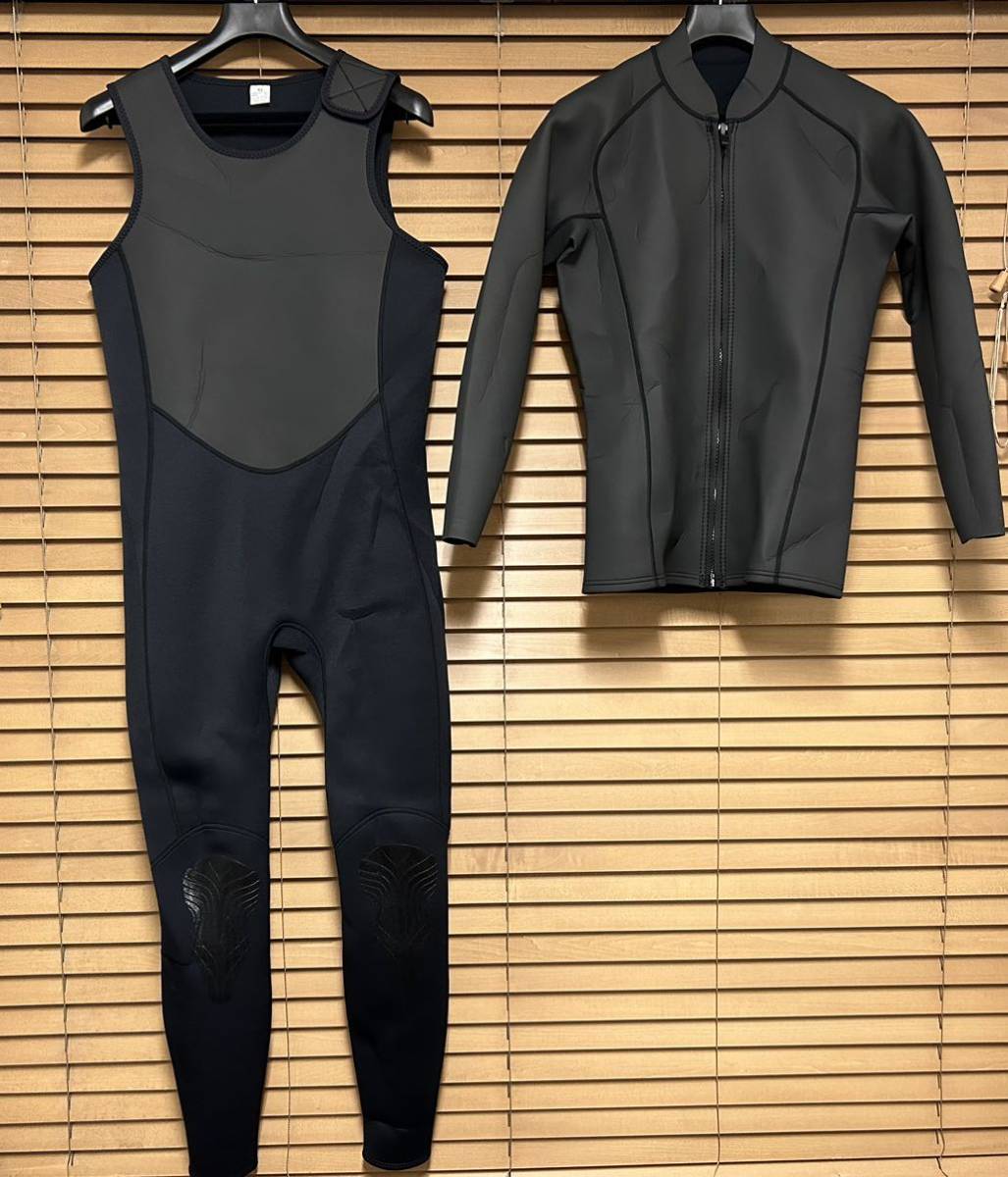 ウェットスーツ ロングジョン+タッパー(XLサイズ) akmda.gov.gh