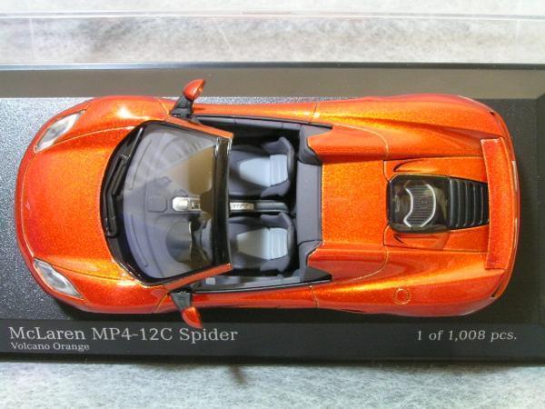 * 1/43 McLAREN = MP4-12C Spider /bo LUKA no orange = McLaren