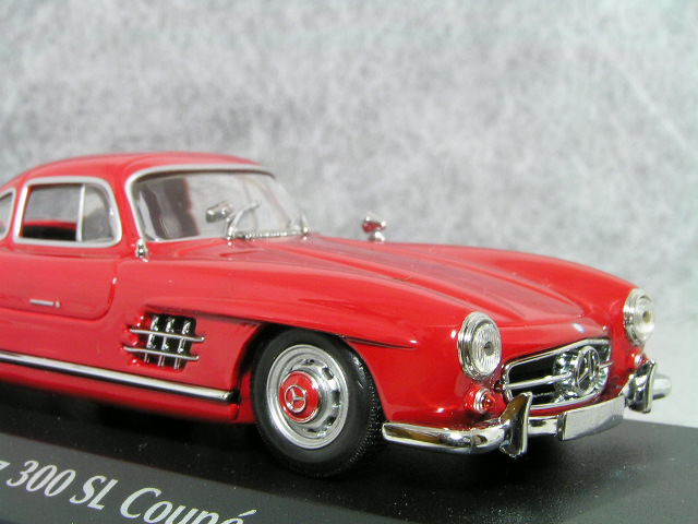 1/43 Mercedes Benz = 300SL (W198)garu Wing / red = Mercedes