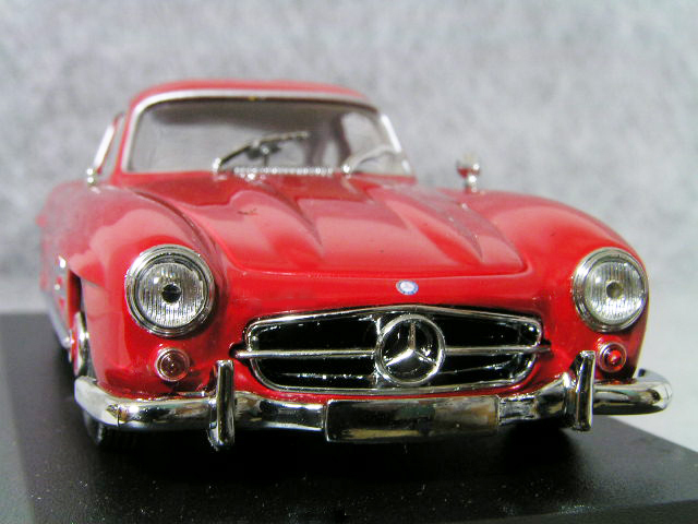 1/43 Mercedes Benz = 300SL (W198)garu Wing / red = Mercedes