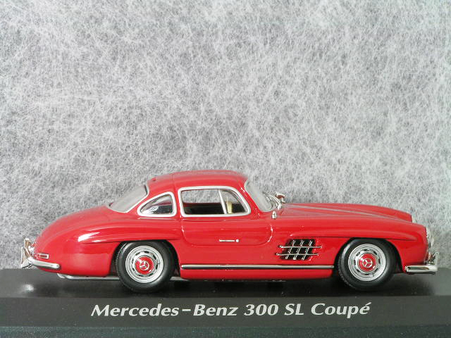 1/43 Mercedes Benz = 300SL (W198)garu Wing / red = Mercedes