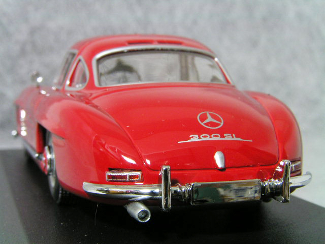 1/43 Mercedes Benz = 300SL (W198)garu Wing / red = Mercedes