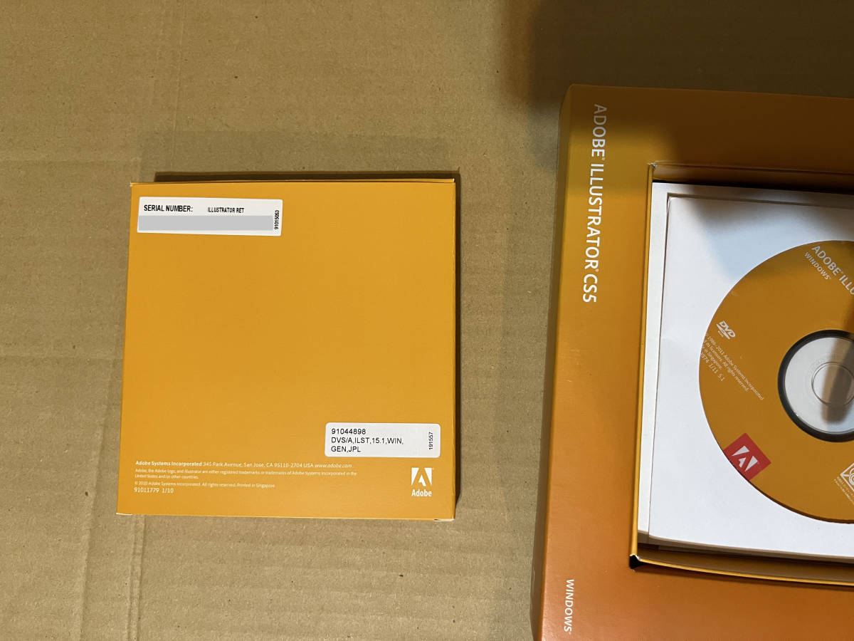 Illustrator CS5 日本語版 Windows版 ライセンス解除済み 正規品 Illustrator CS5 日本語版 Windows版 ライセンス解除済み 正規品