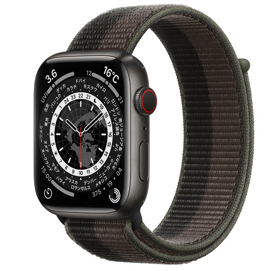apple保証付】 Apple Watch Edition series7 (GPS + Cellularモデル