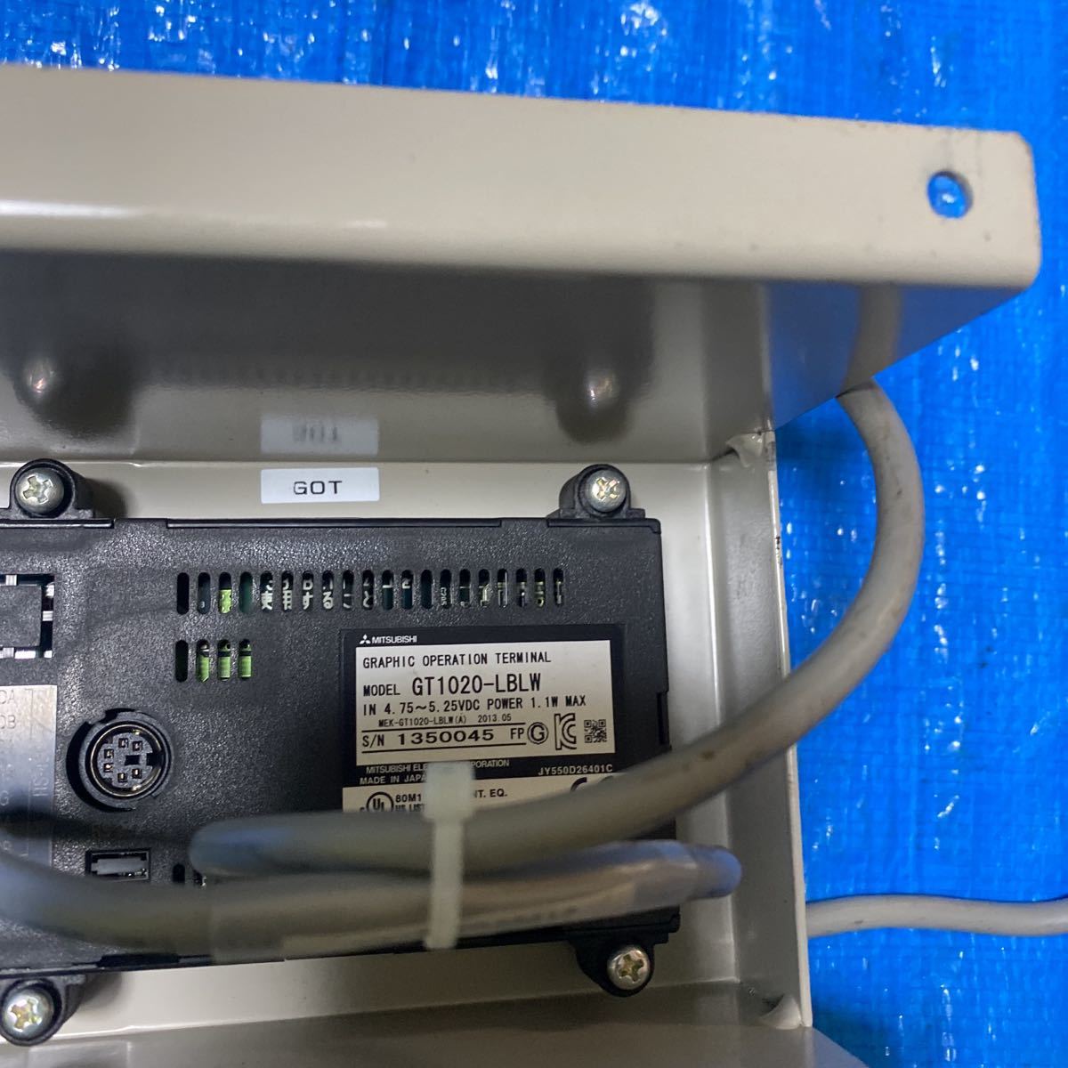 三菱電機 PLC シーケンサ タッチパネル GT1020-LBLW FX3UC-64MT 三菱電機 PLC シーケンサ タッチパネル GT1020-LBLW FX3UC-64MT