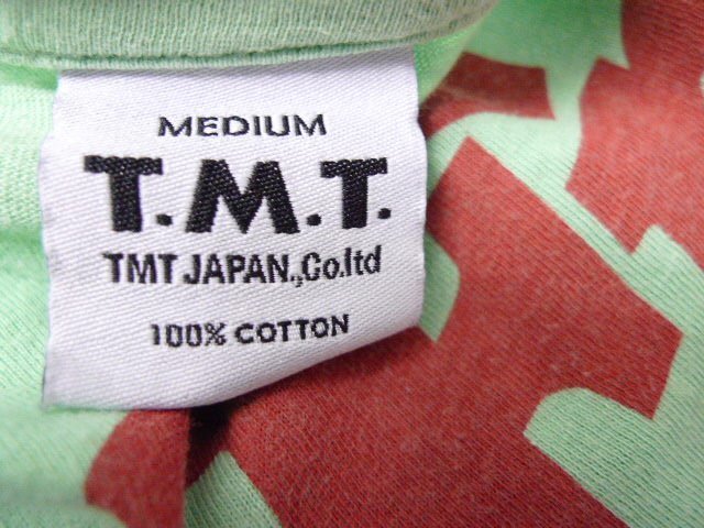 ◆TMT Free TMT プリント Tシャツ グリーン サイズM_画像4