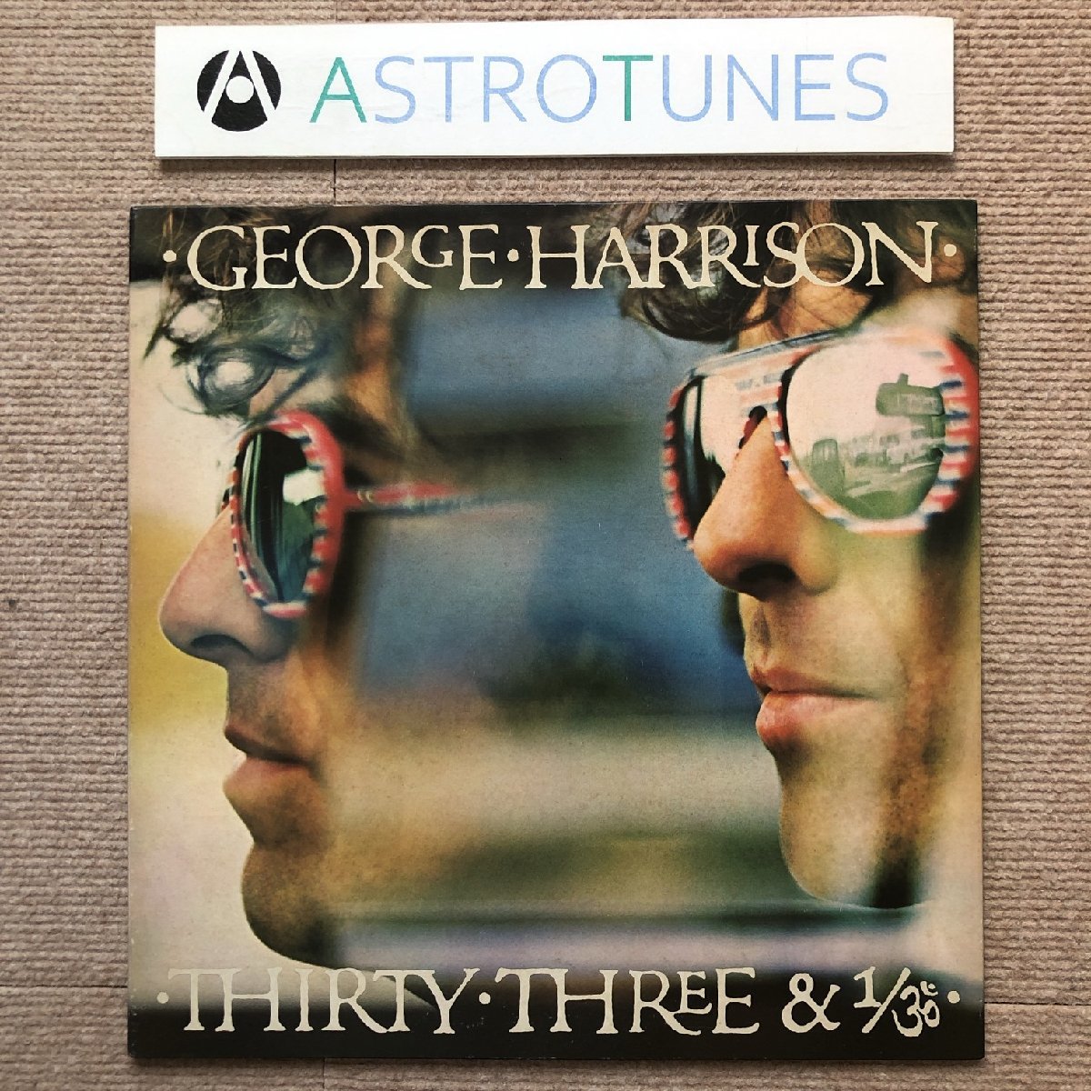 美盤 ジョージ・ハリスン George Harrison 1976年 LPレコード Thirty Three & 1/3 国内盤 David Foster Richard Tee Alvin Taylor_画像1