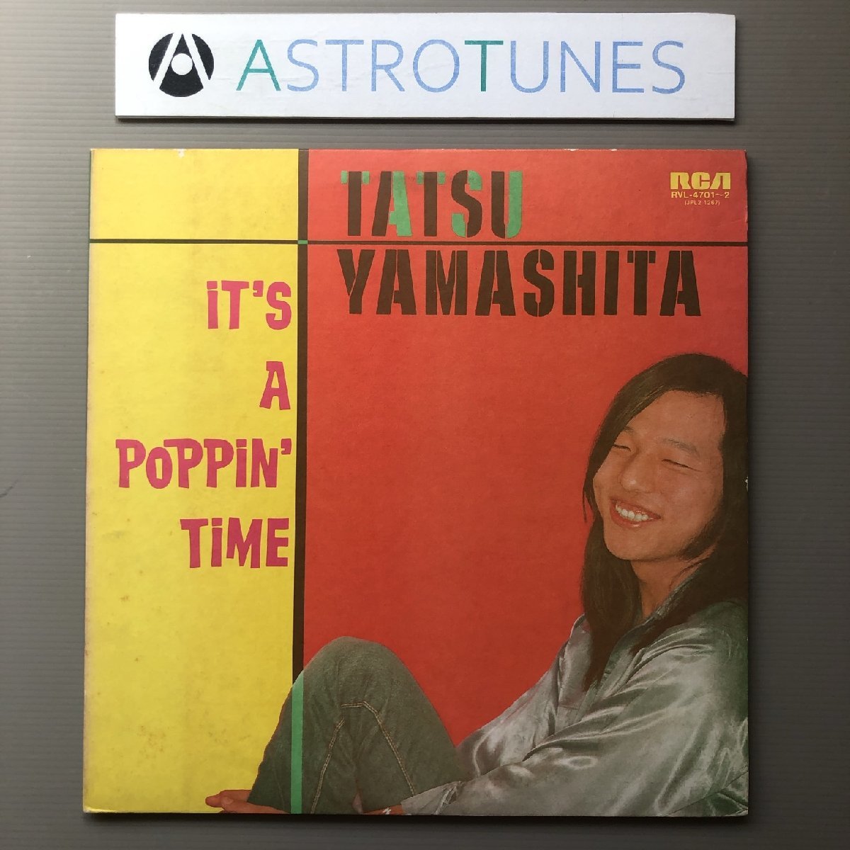 楽天カード分割】 山下達郎 イッツアポッピンタイム LP オリジナル盤