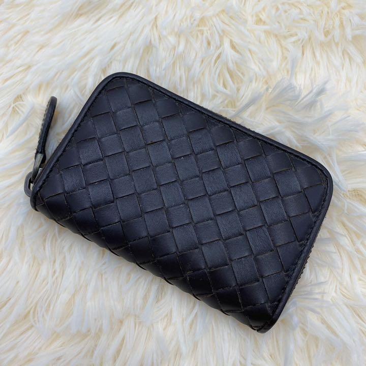 美品】BOTTEGA VENETA ボッテガヴェネタ コインケース 財布 ラウンド