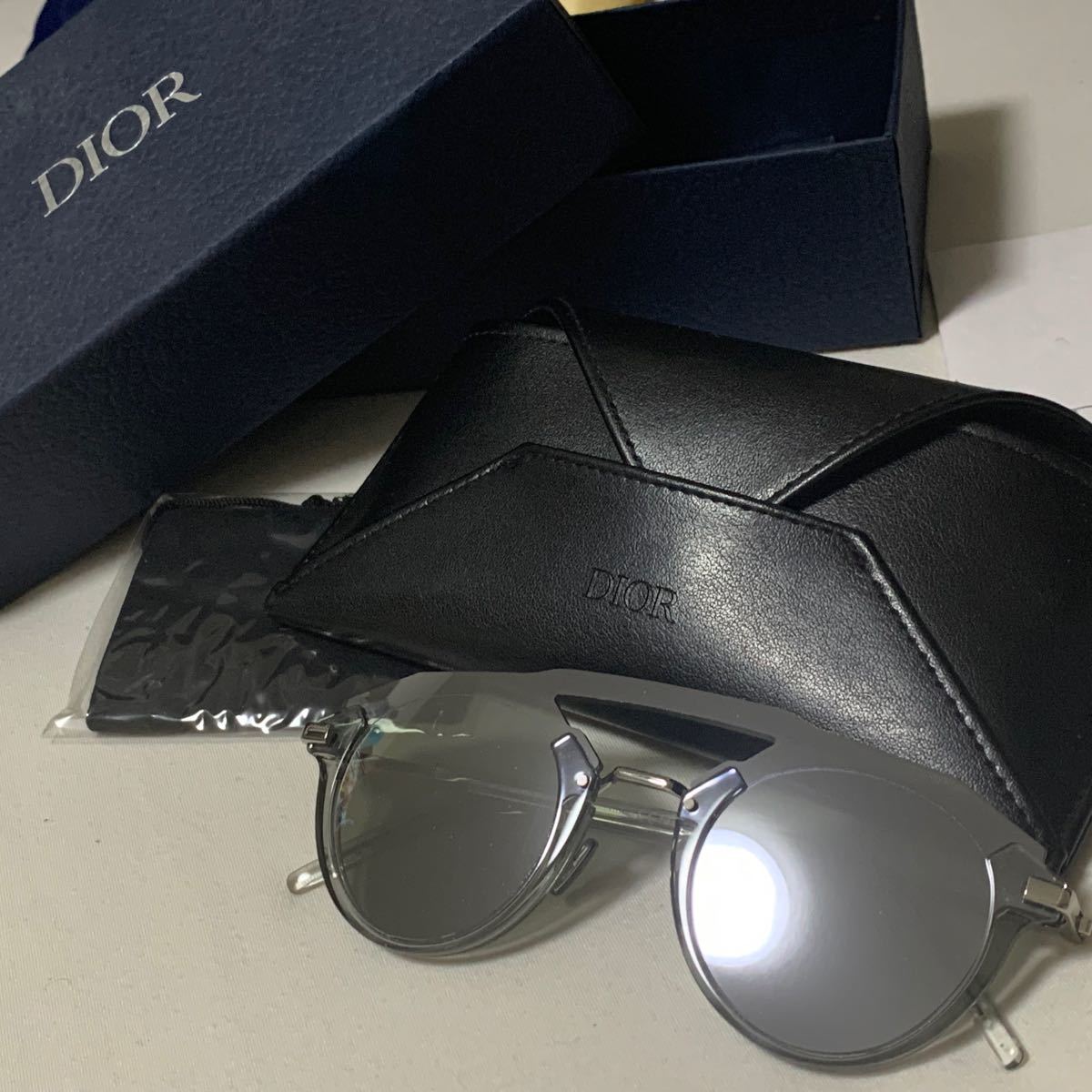 DIOR HOMME FUTURISTIC ボストンサングラス | noonanwaste.com