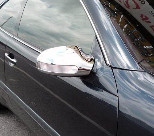  Mercedes Benz plating door mirror cover W208 CLK200 CLK320 CLK55 garnish chrome 