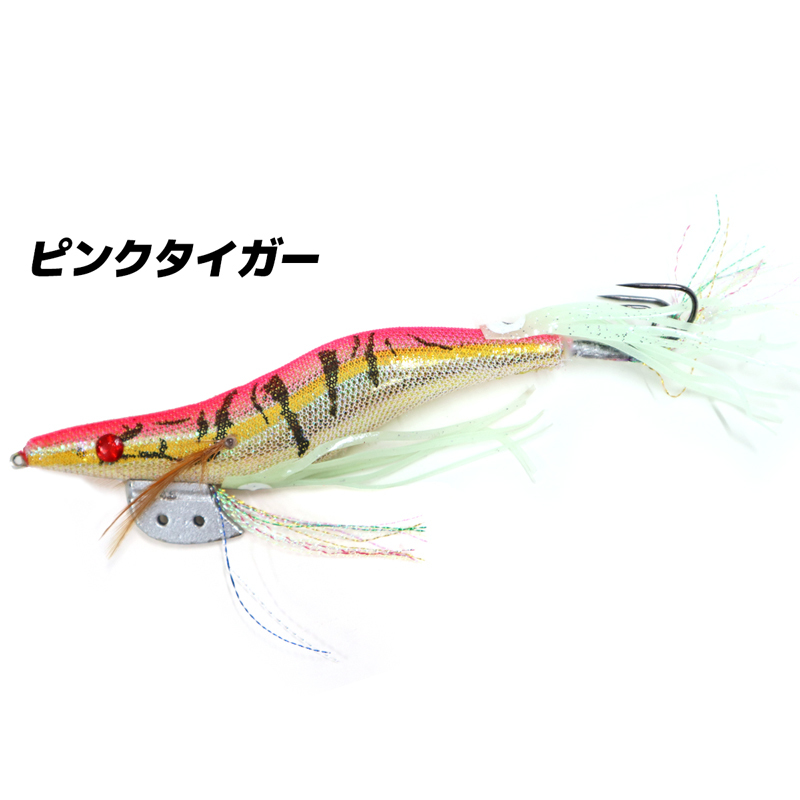 クラーケン 4.5号 KMY-021 ピンクタイガー タコエギ Octopus Hunter 釣り具 送料込み_画像2