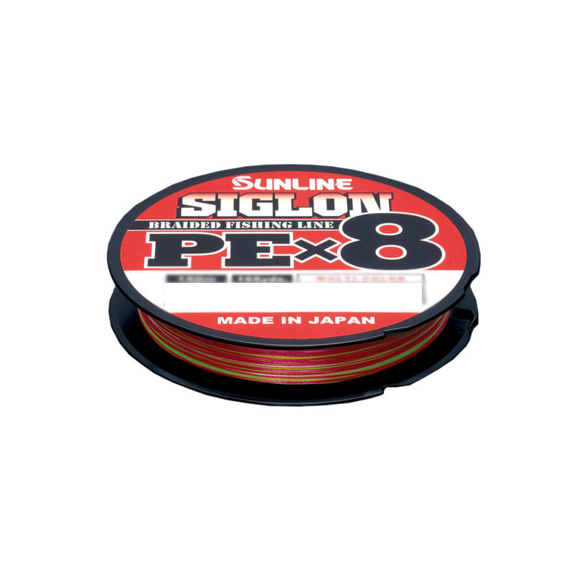 SIGLON PEｘ8 マルチカラー 150ｍ 25LB/1.5号 高品質8本組PEライン SUNLINE 釣り糸 ライン_画像2