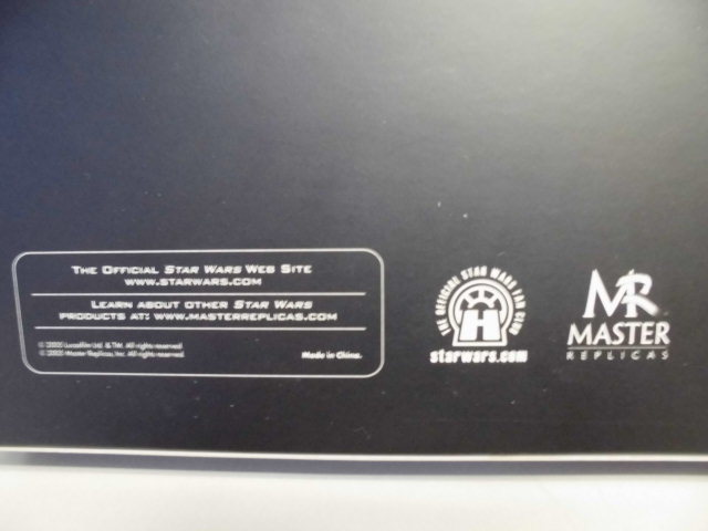 マスターレプリカ ダースモール ミニライトセーバー 24cm フルサイズ版 限定品 未使用の画像7