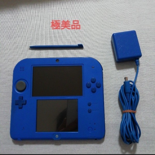8周年記念イベントが 極美品 ニンテンドー 2DS ブルー 外箱 本体 動作