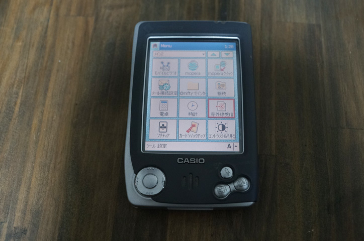 CASIO CASSIOPEIA E-700 Pocket PC 中古 動作品_画像4