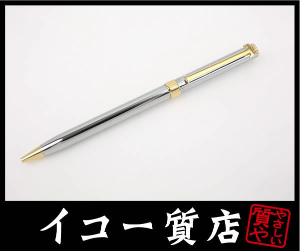 イコー質店　ティファニー　★希少品　Tクリップ　ボールペン　ルテニウム×ゴールドプレイテッド　美品　RY6398_画像1