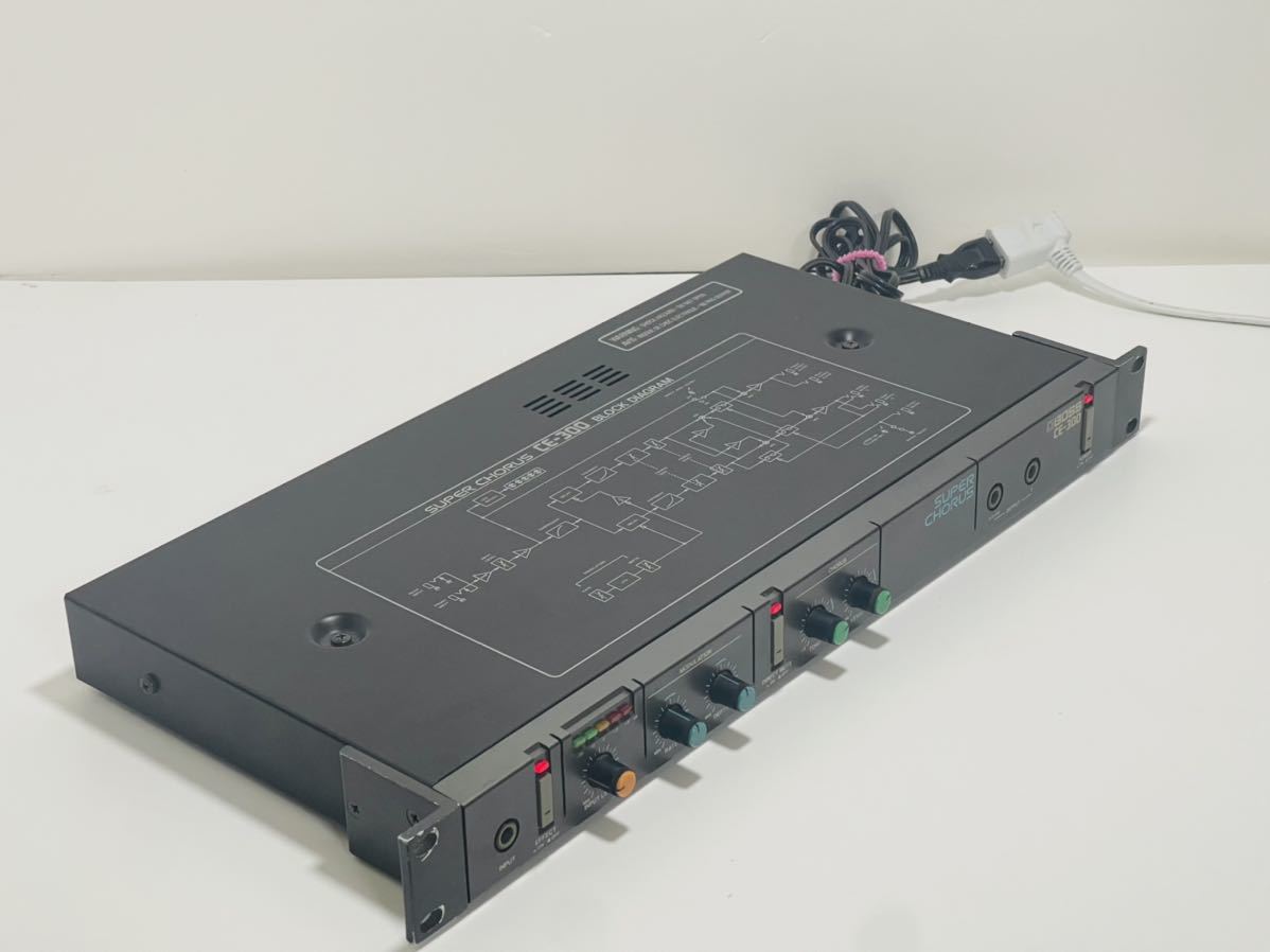 BOSS CE-300 SUPER CHORUS 音出し確認済み ビンテージ コーラス BOSS CE-300 SUPER CHORUS 音出し確認済み ビンテージ コーラス