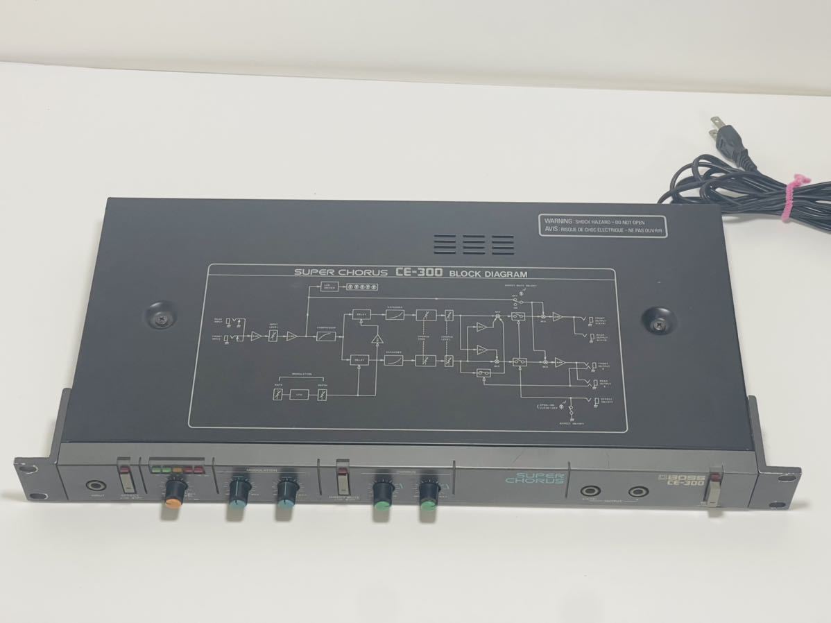 BOSS CE-300 SUPER CHORUS 音出し確認済み ビンテージ コーラス BOSS CE-300 SUPER CHORUS 音出し確認済み ビンテージ コーラス