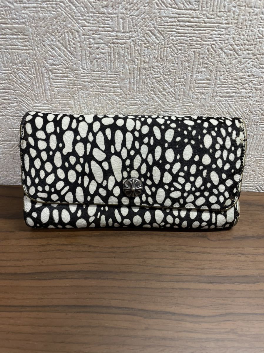 品確実正規品 クロムハーツ 財布 ハラコレザーJUDY NVLTY 15S NVLTY
