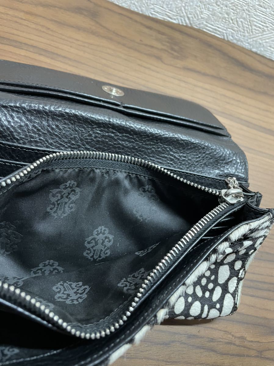 品確実正規品 クロムハーツ 財布 ハラコレザーJUDY NVLTY 15S NVLTY