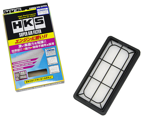 HKS スーパーエアフィルター ミツビシ ekカスタム B11W 70017-AN108 エアクリーナー エンジン 自動車 送料無料_画像2