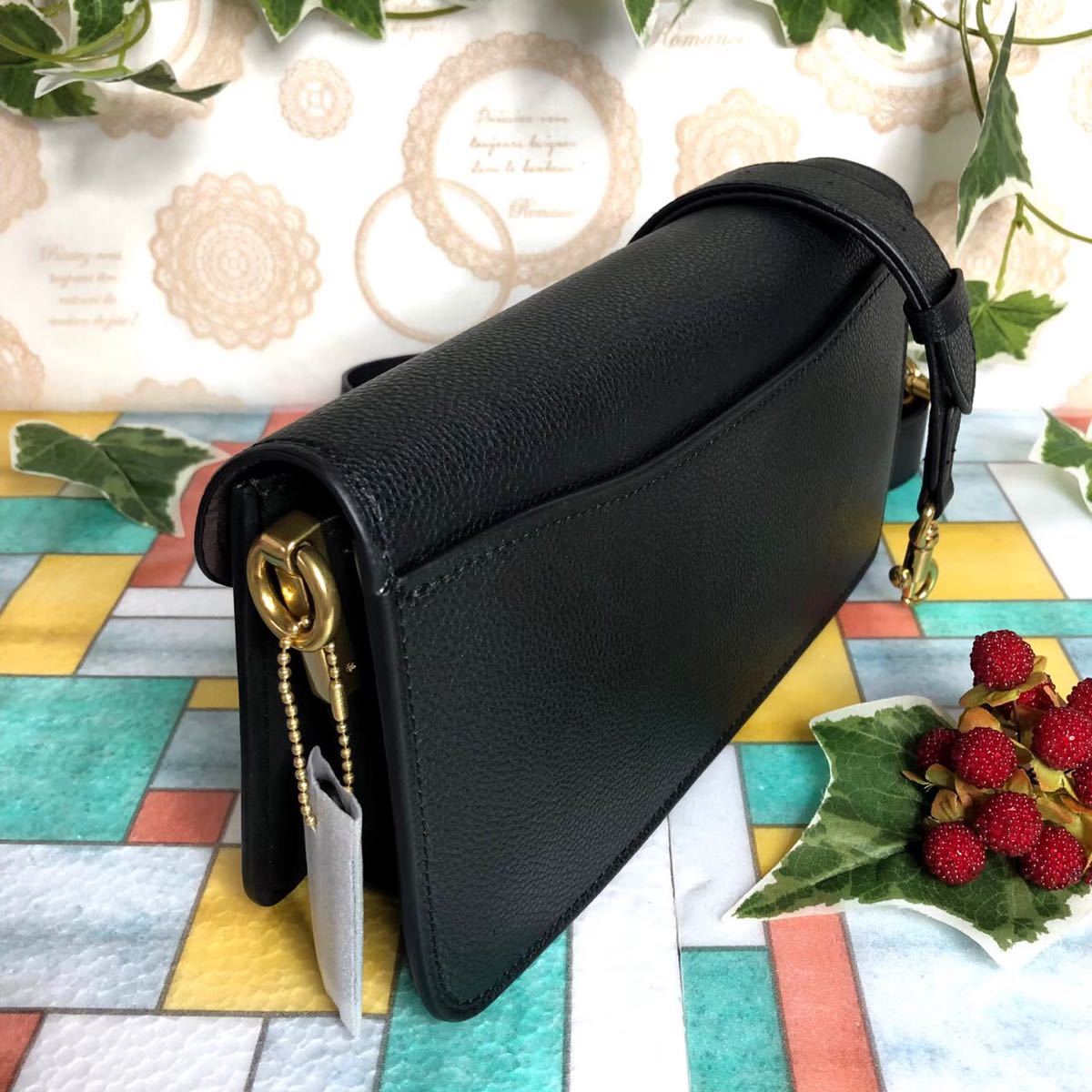 COACH コーチ タビー ショルダーバッグ ブラウン シグネチャー