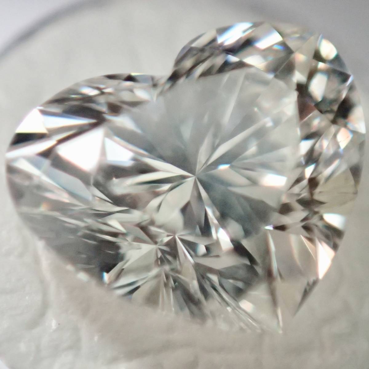 好きに 0.347ct 0.343ct ハートシェイプ ルース ダイヤモンド ハート ペアルース 0.3ct SI1-2 I H ダイヤモンド ダイヤモンド