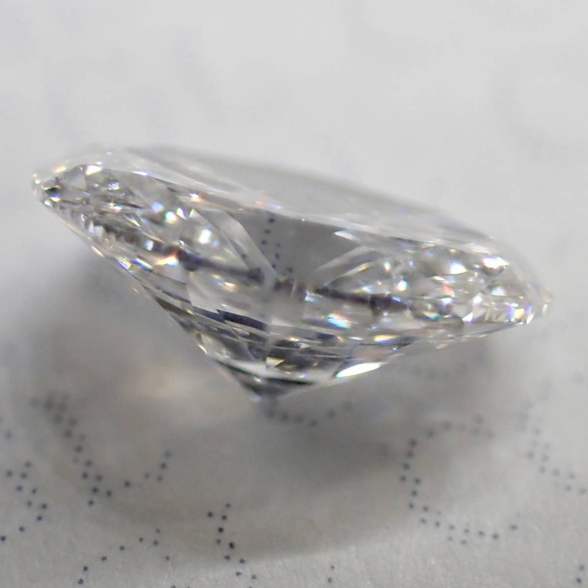 0.302ct オーバルカット D SI-1 ダイヤモンド ルース 中央宝石研究所