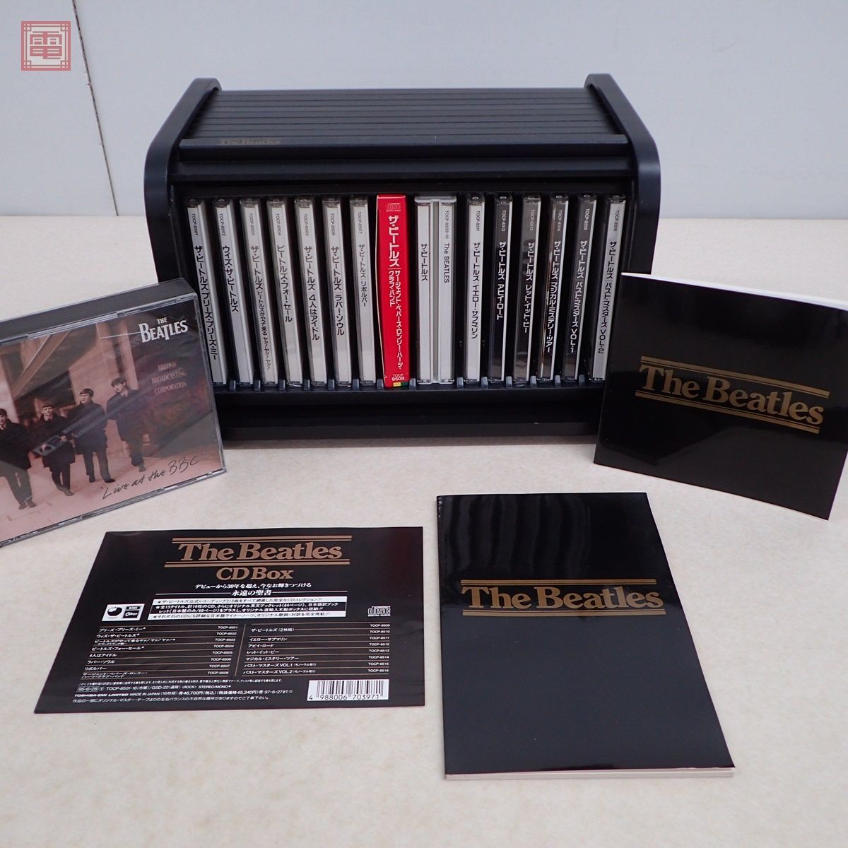 The Beatles CD Box/ザ・ビートルズ CDボックス 全15タイトル計16枚中の計15枚set 英文+日本語訳ブックレット/木製ボックス付 おまけ付【20_画像1